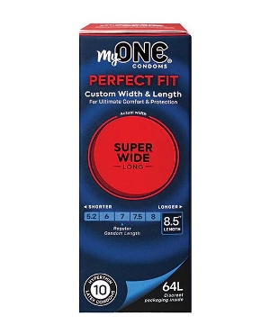 товар - Презервативи MyONE Super Wide & Long 10 шт, картонна коробка