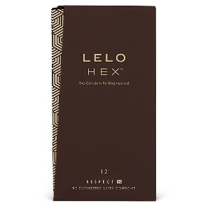 товар - Презервативи LELO HEX Condoms Respect XL 12 Pack, тонкі та суперміцні, збільшений розмір