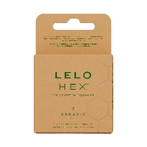 товар - Презервативи LELO HEX Condoms Organic 3 Pack, тонкі та суперміцні