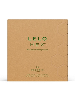 товар - Презервативи LELO HEX Condoms Organic 36 Pack, тонкі та суперміцні