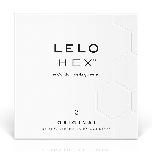 товар - Презервативи LELO HEX Condoms Original 3 Pack, тонкі та суперміцні